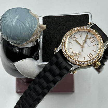 Chopard Happy Sport 30mm 278590-6003 White With Diamond Set (Rose Gold Bezel) 2025