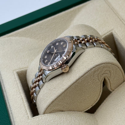 Rolex Lady-Datejust 279171G Chocolate Jubilee 2024