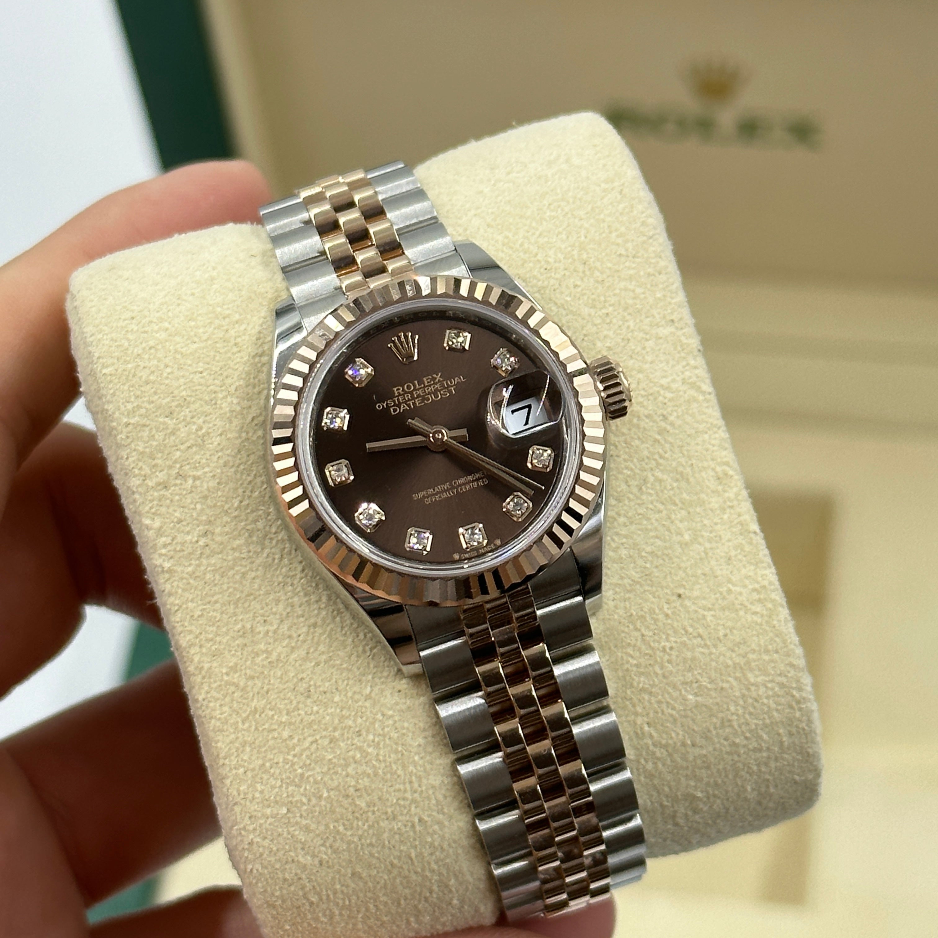 Rolex Lady-Datejust 279171G Chocolate Jubilee 2024