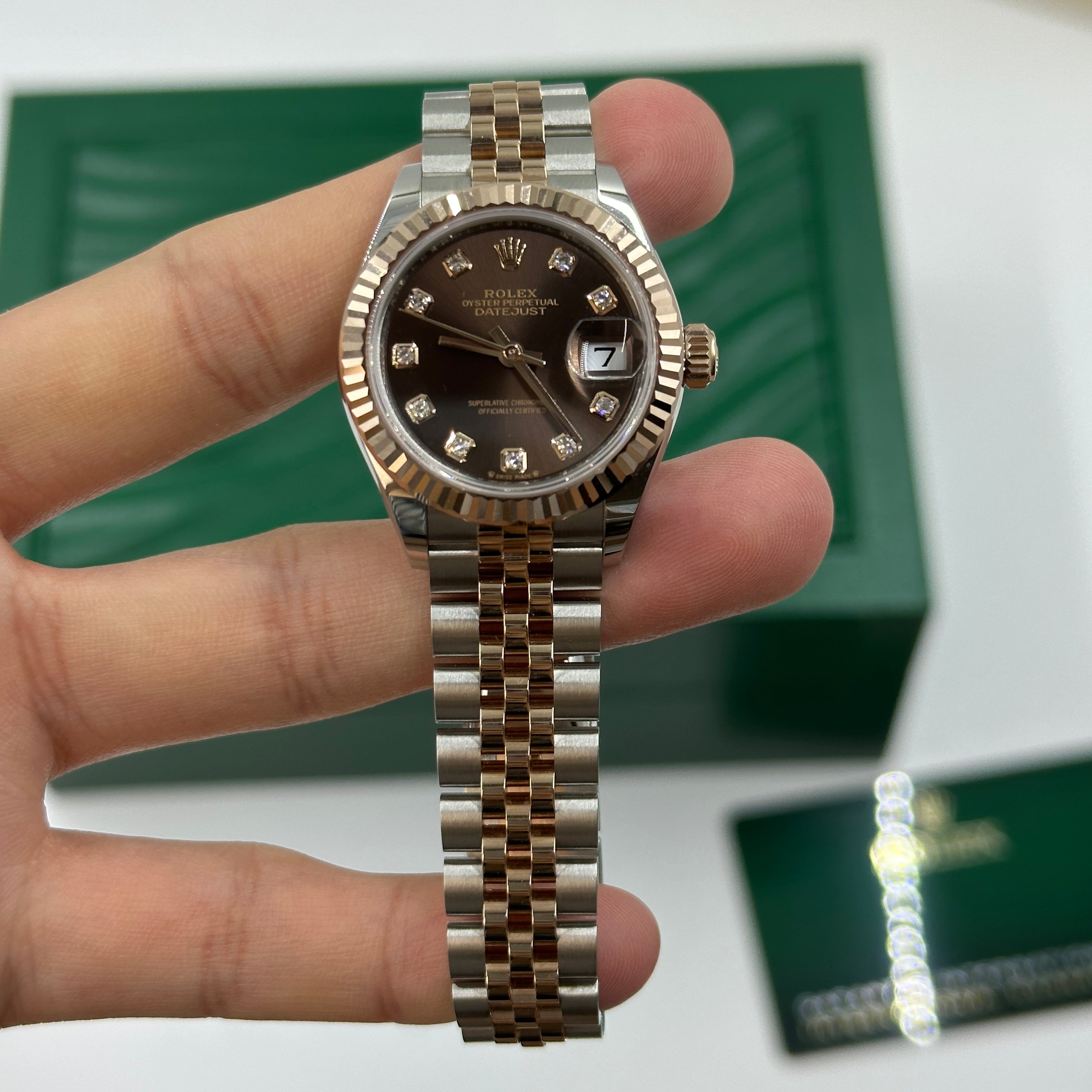 Rolex Lady-Datejust 279171G Chocolate Jubilee 2024