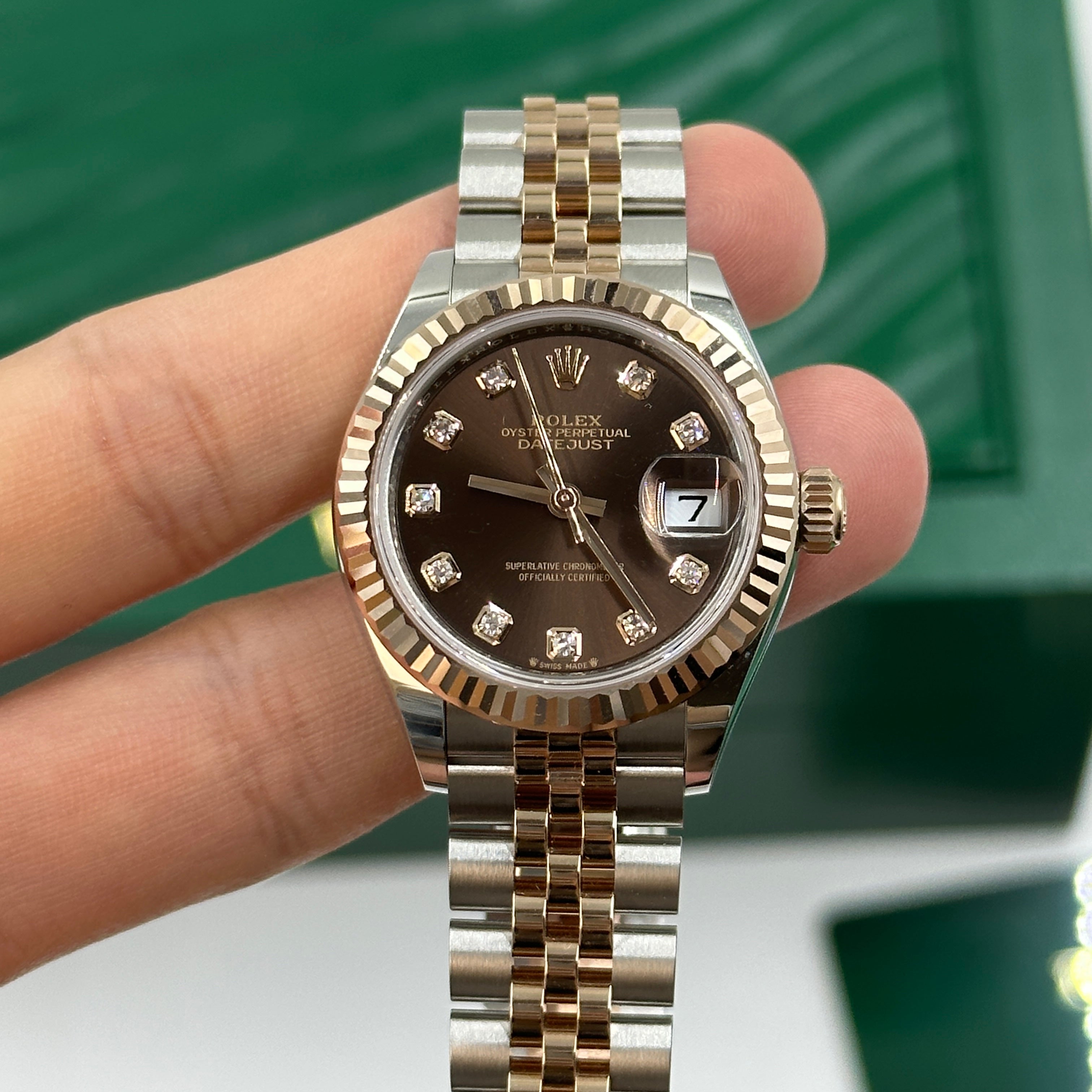 Rolex Lady-Datejust 279171G Chocolate Jubilee 2024
