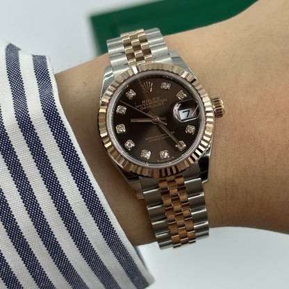 Rolex Lady-Datejust 279171G Chocolate Jubilee 2024