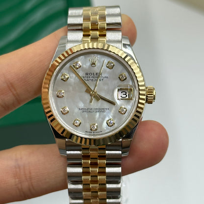 Rolex Datejust 31 278273NG White Jubilee 2025