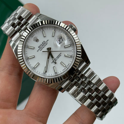 Rolex Datejust 41 126334 White Index Jubilee 2025