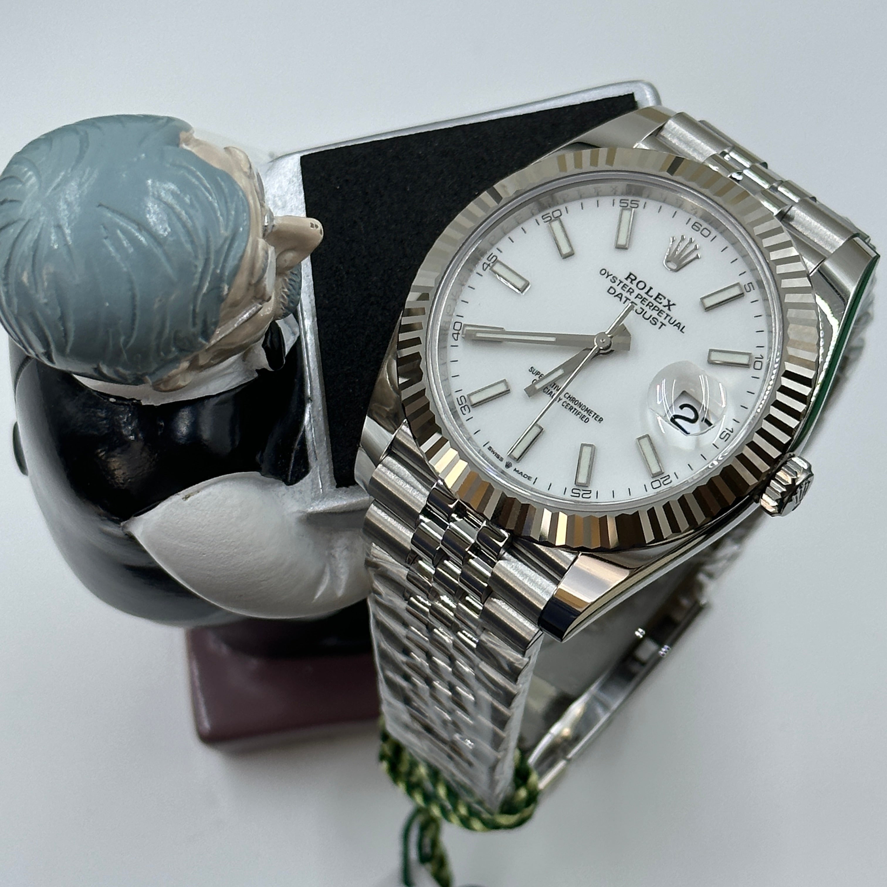 Rolex Datejust 41 126334 White Index Jubilee 2025