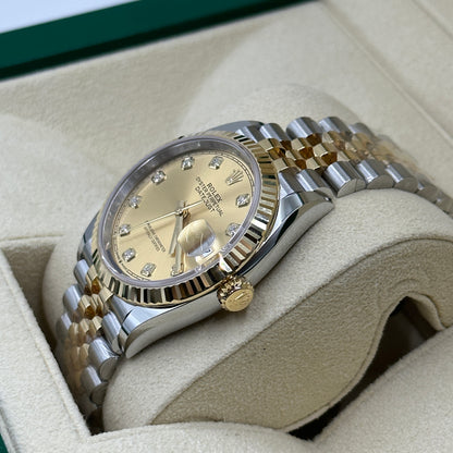 Rolex Datejust 36 126233G Champ Jubilee 2025