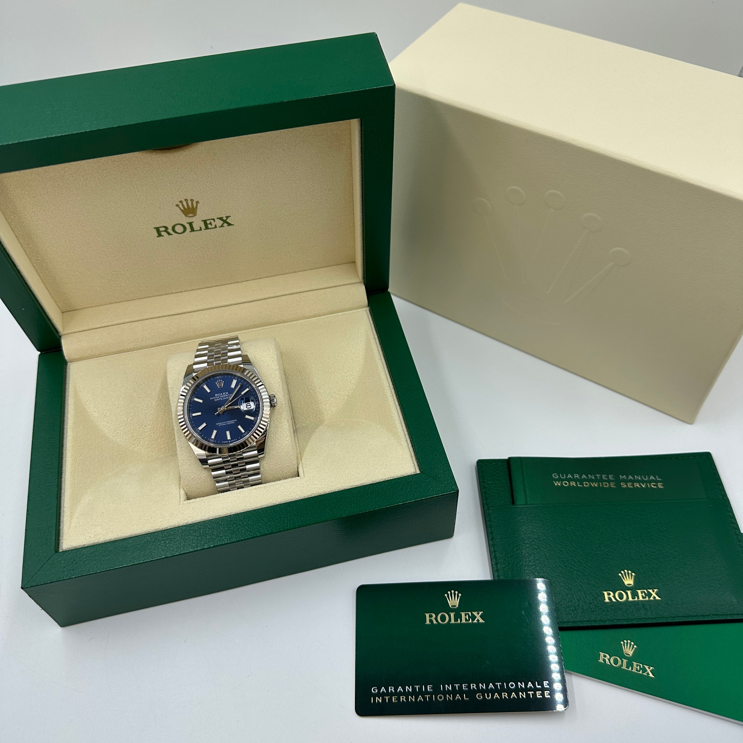 Rolex Datejust 36 126234 Blue Index Jubilee 2025