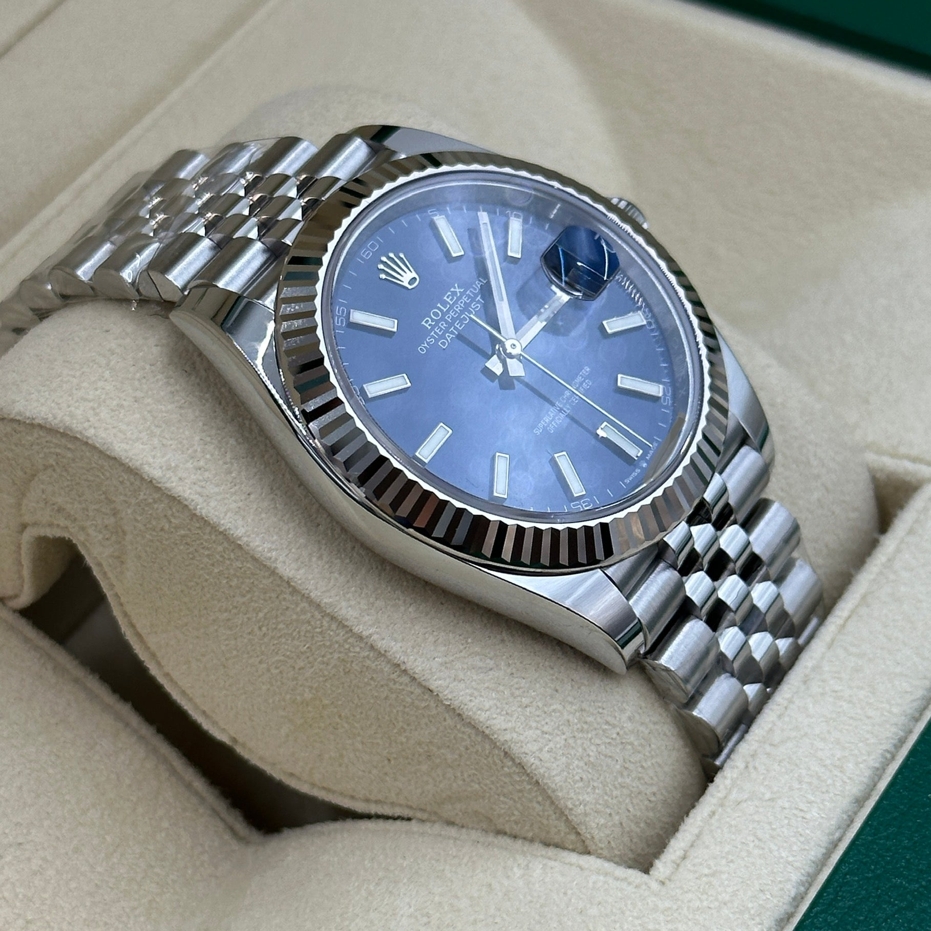 Rolex Datejust 36 126234 Blue Index Jubilee 2025