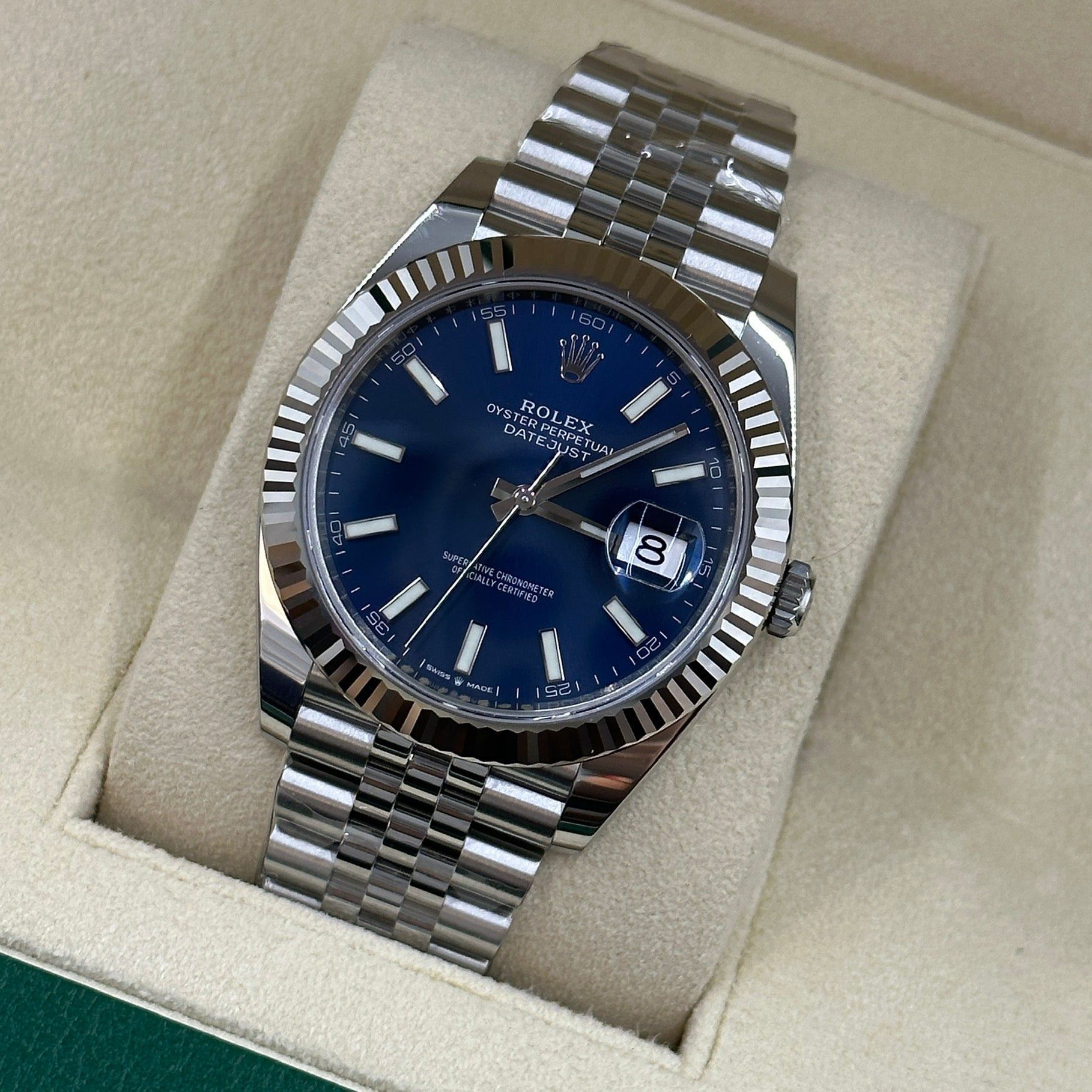 Rolex Datejust 36 126234 Blue Index Jubilee 2025