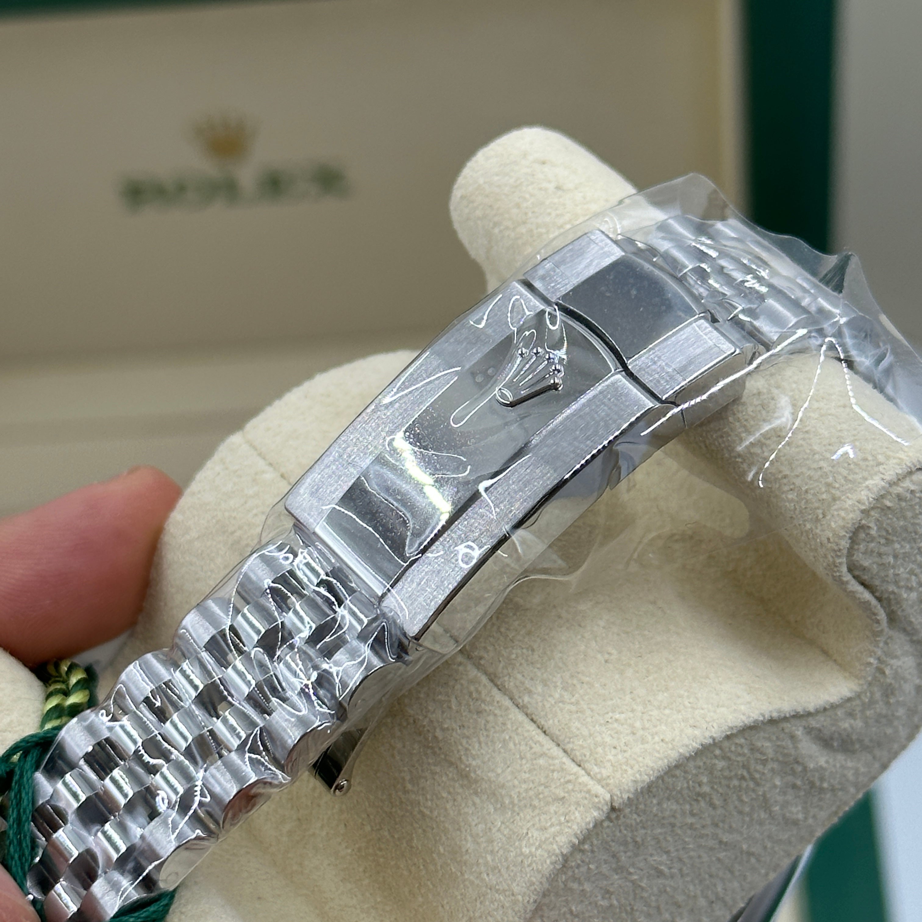 Rolex Datejust 41 126334 Mint Green Index Jubilee 2025