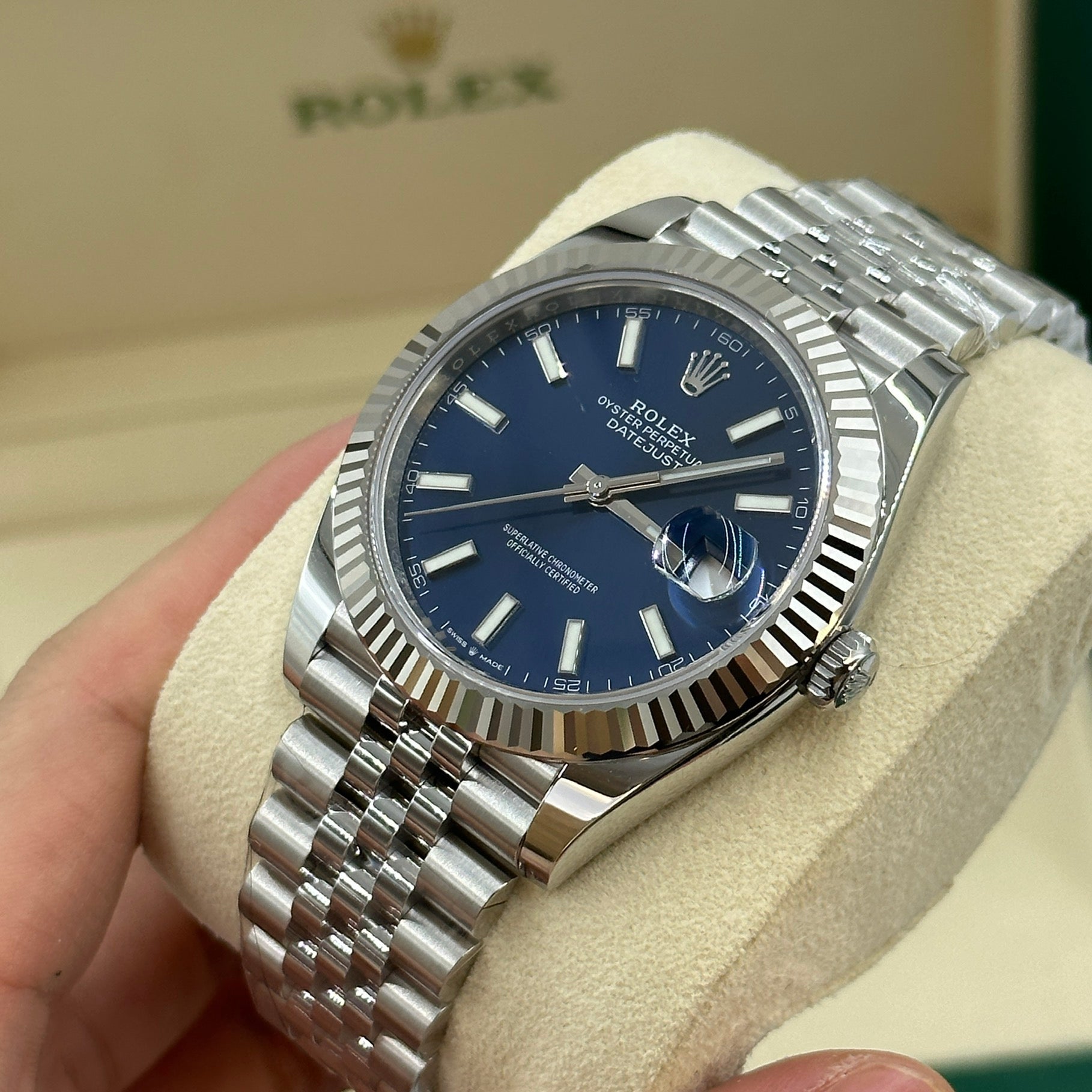 Rolex Datejust 36 126234 Blue Index Jubilee 2025
