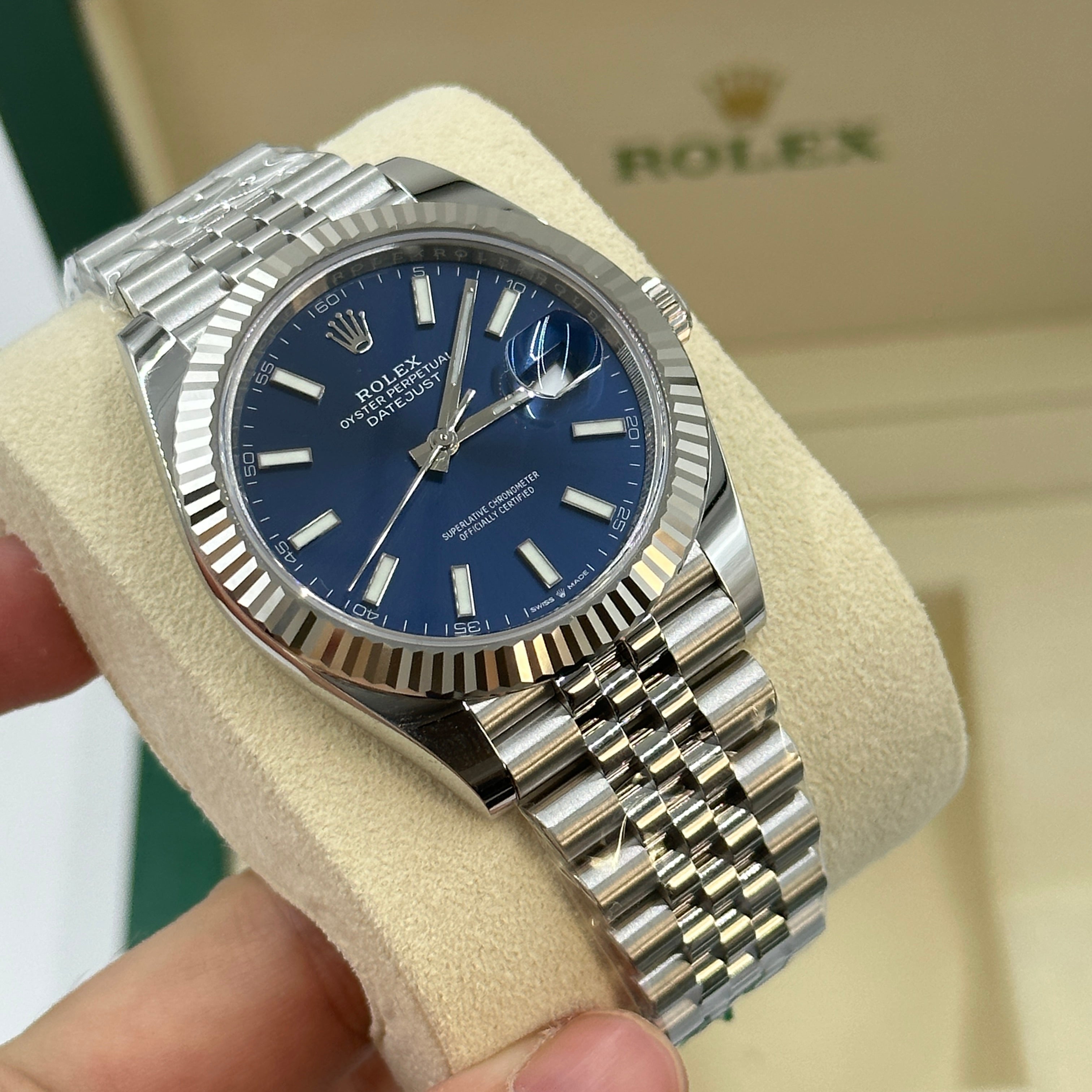 Rolex Datejust 36 126234 Blue Index Jubilee 2025