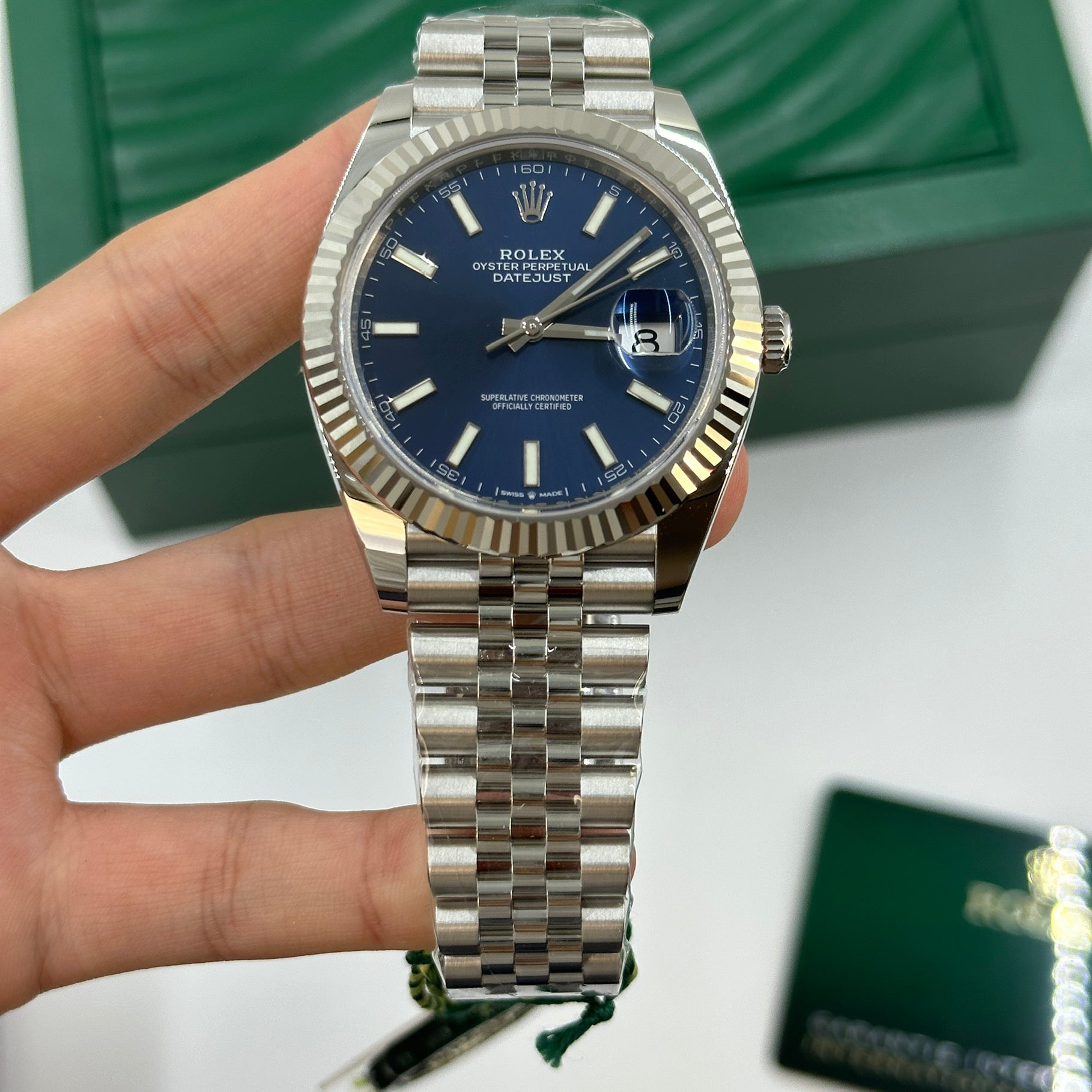 Rolex Datejust 36 126234 Blue Index Jubilee 2025