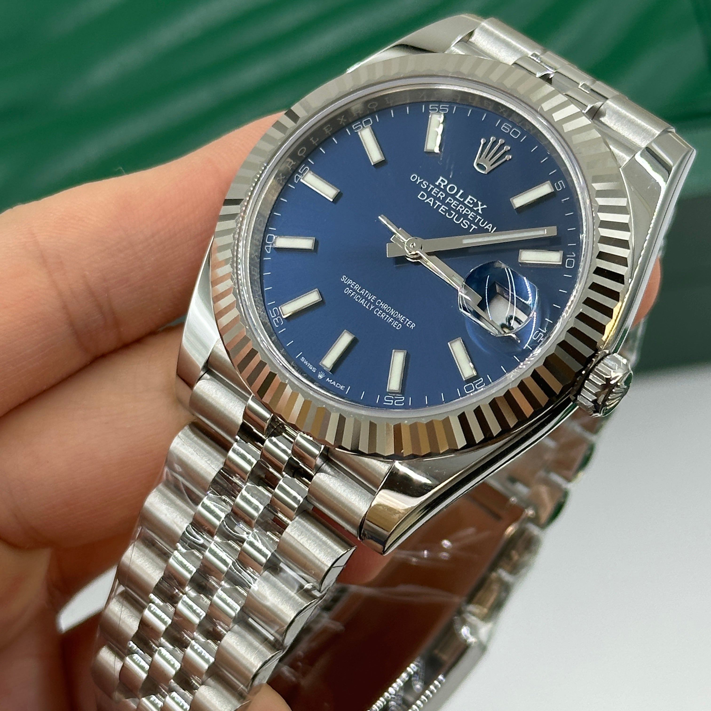 Rolex Datejust 36 126234 Blue Index Jubilee 2025