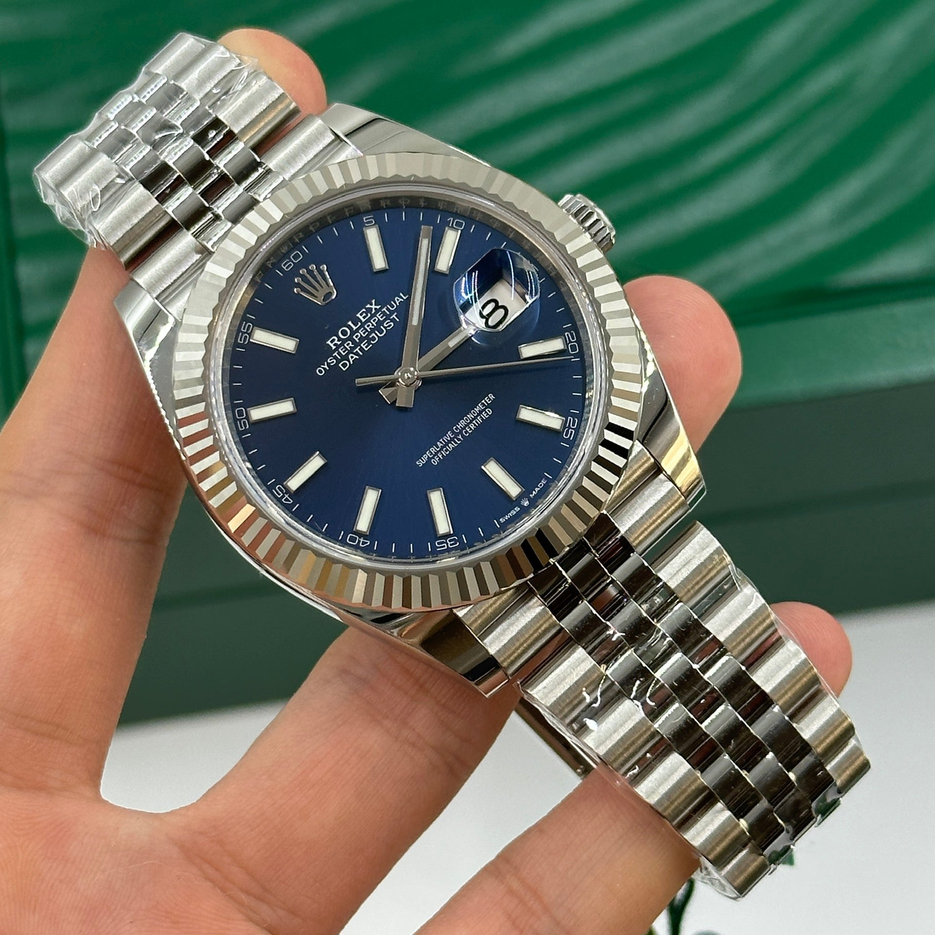 Rolex Datejust 36 126234 Blue Index Jubilee 2025