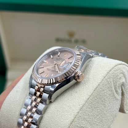 Rolex Lady-Datejust 279171 Pink Index Jubilee