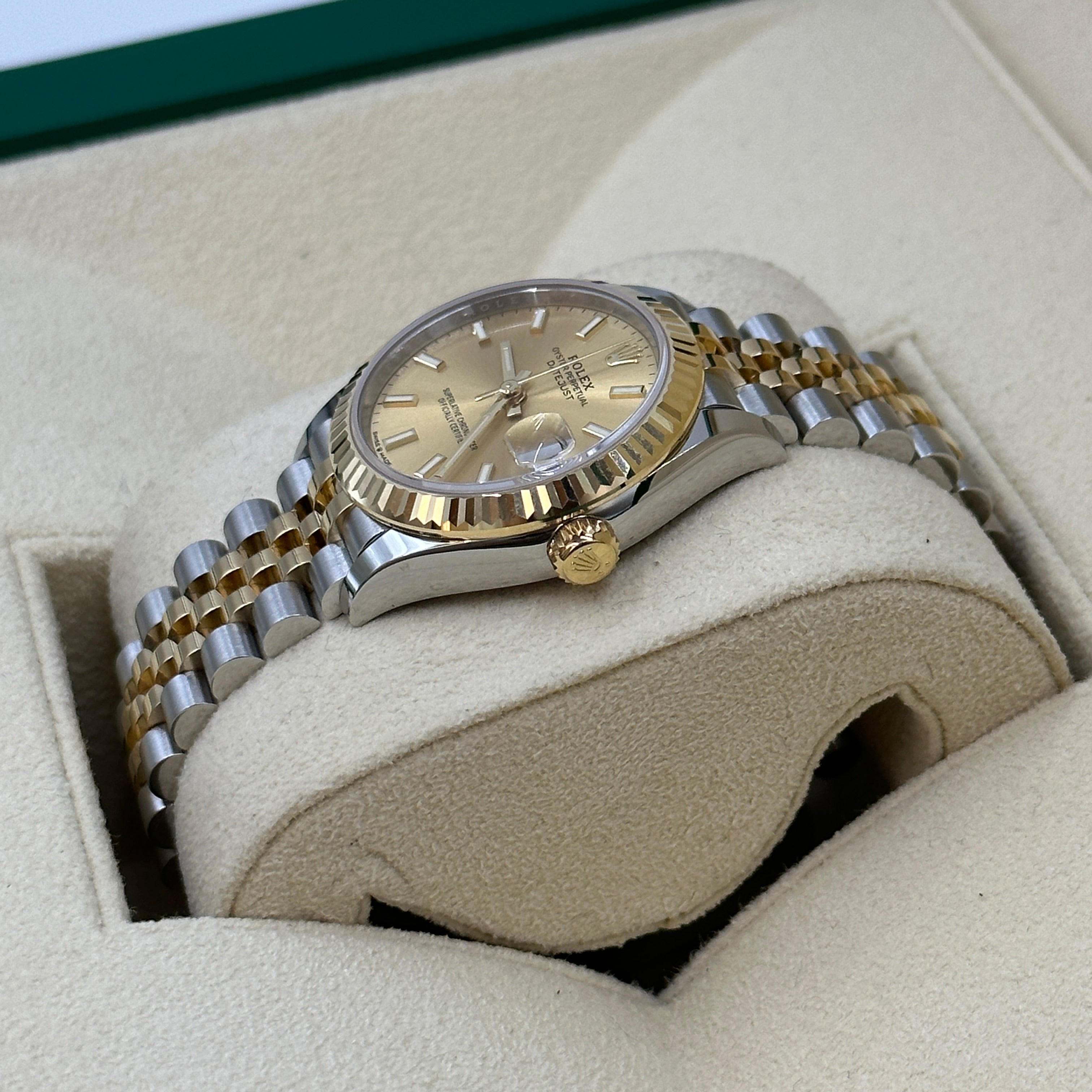 Rolex Datejust 31 278273 Champagne Index Jubilee
