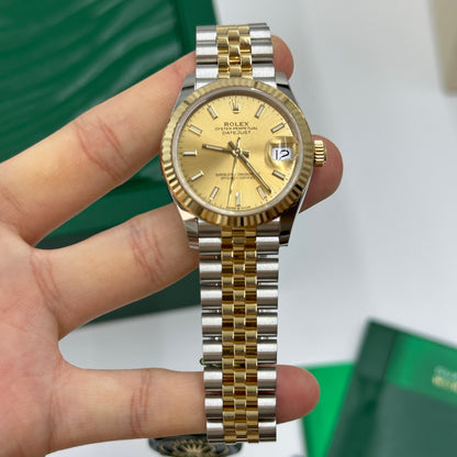 Rolex Datejust 31 278273 Champagne Index Jubilee