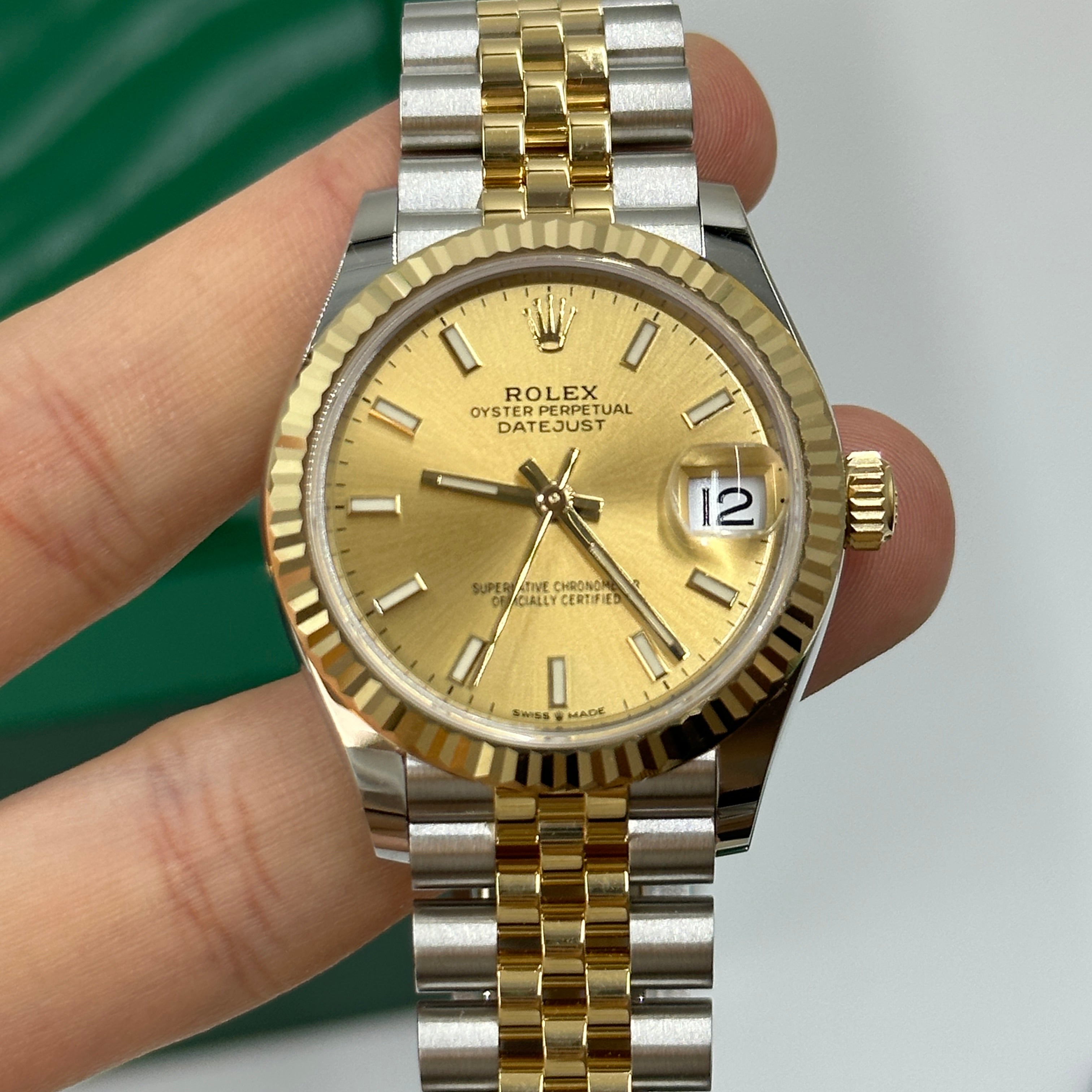 Rolex Datejust 31 278273 Champagne Index Jubilee