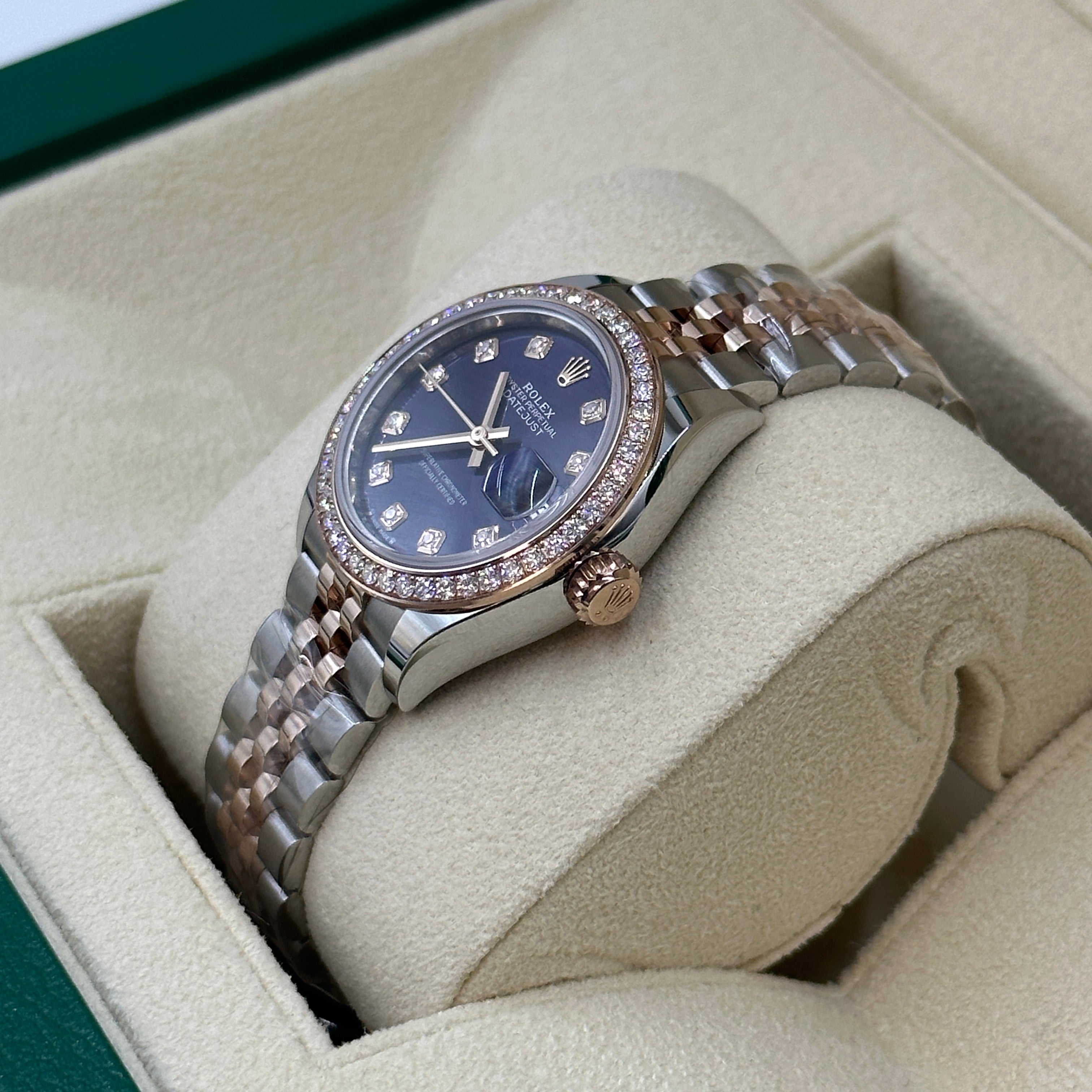 Rolex Lady-Datejust 279381RBR G PURPLE JUB
