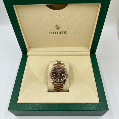 Rolex Day-Date 40 228235A Chocolate