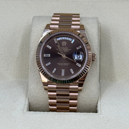 Rolex Day-Date 40 228235A Chocolate