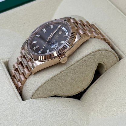 Rolex Day-Date 40 228235A Chocolate