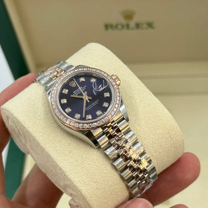 Rolex Lady-Datejust 279381RBR G PURPLE JUB