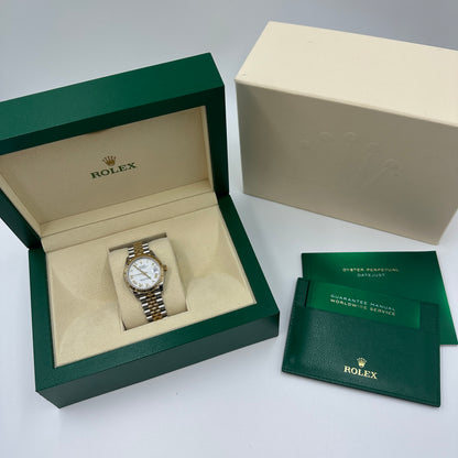 Rolex Datejust 31 278273 White Roman Jubilee 2025