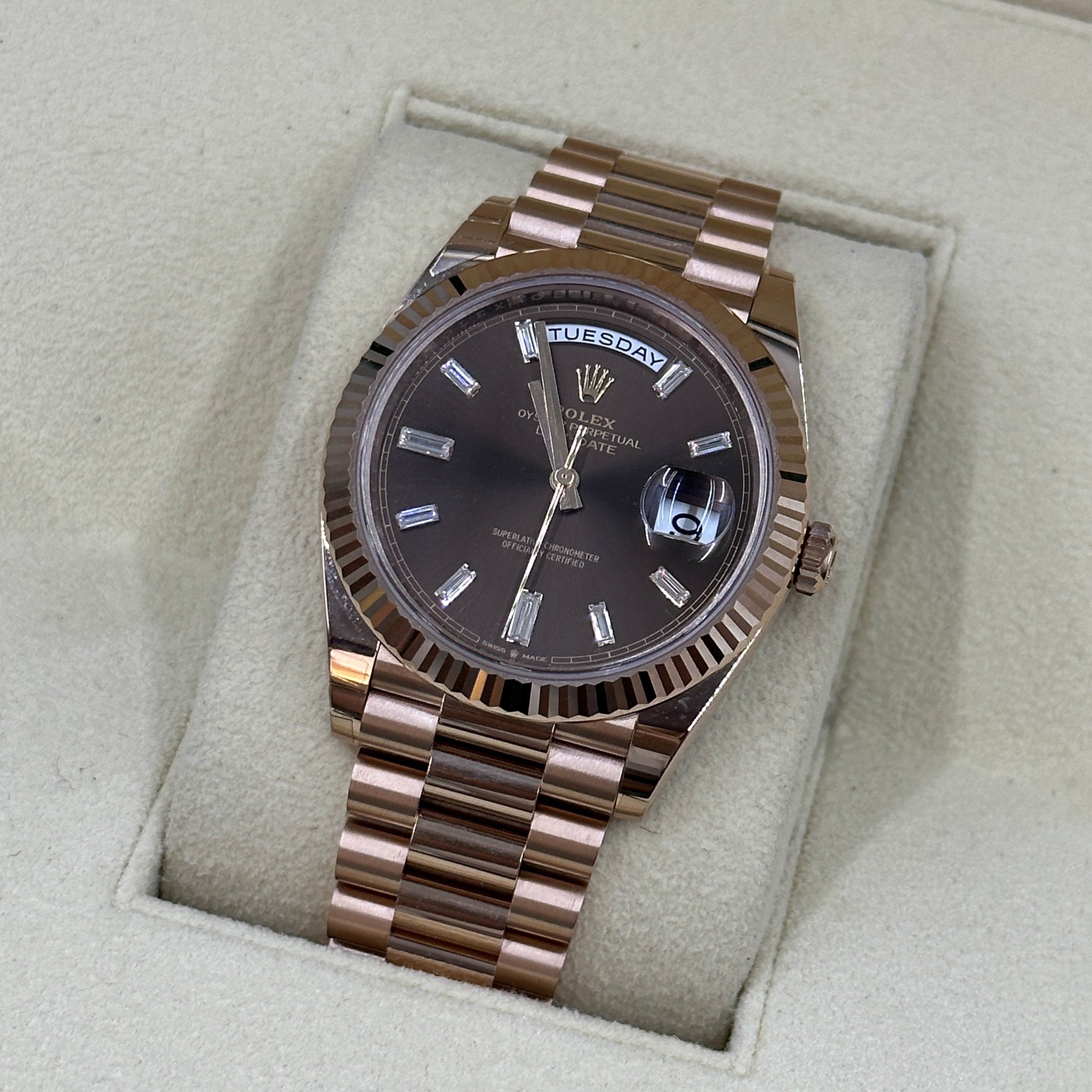 Rolex Day-Date 40 228235A Chocolate