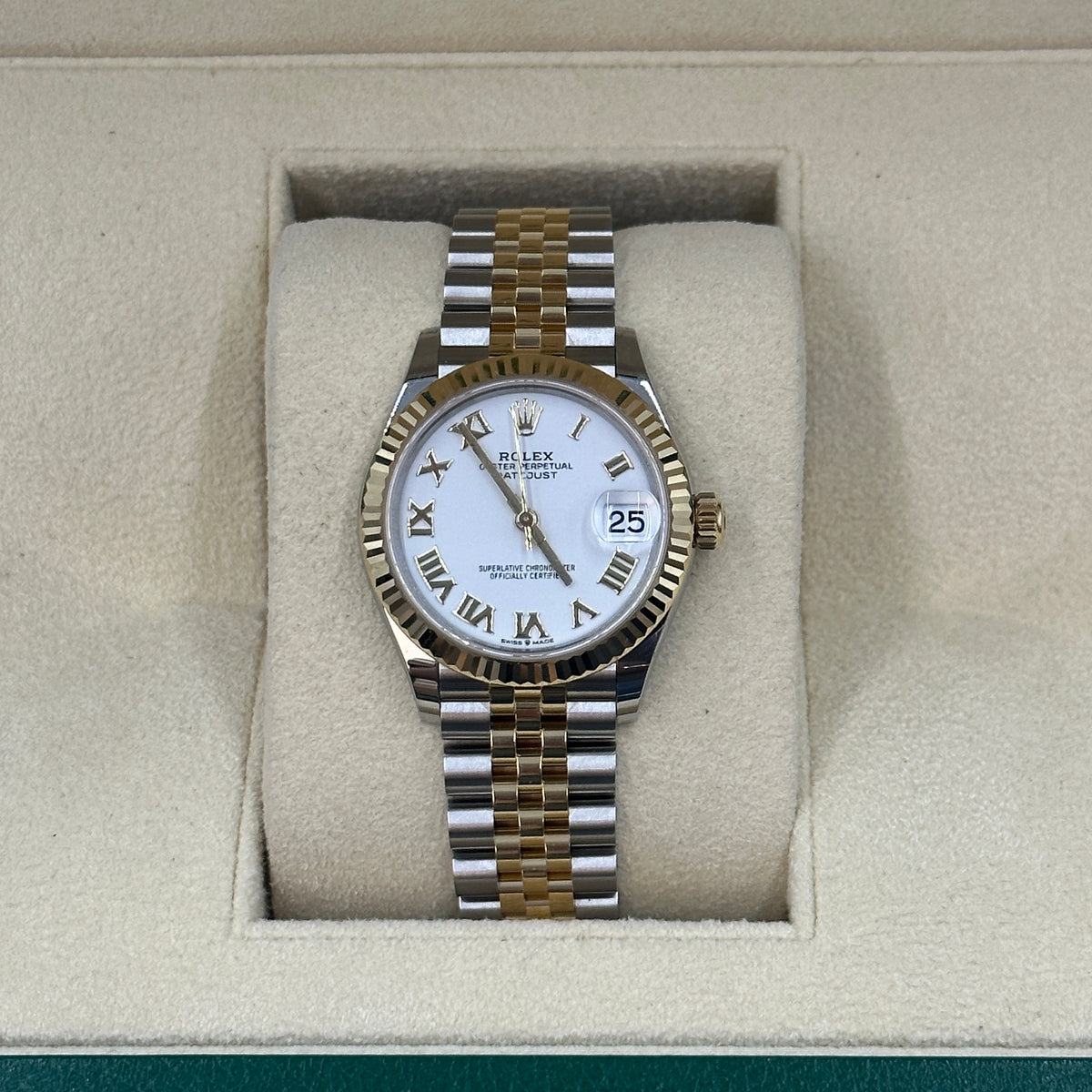 Rolex Datejust 31 278273 White Roman Jubilee 2026