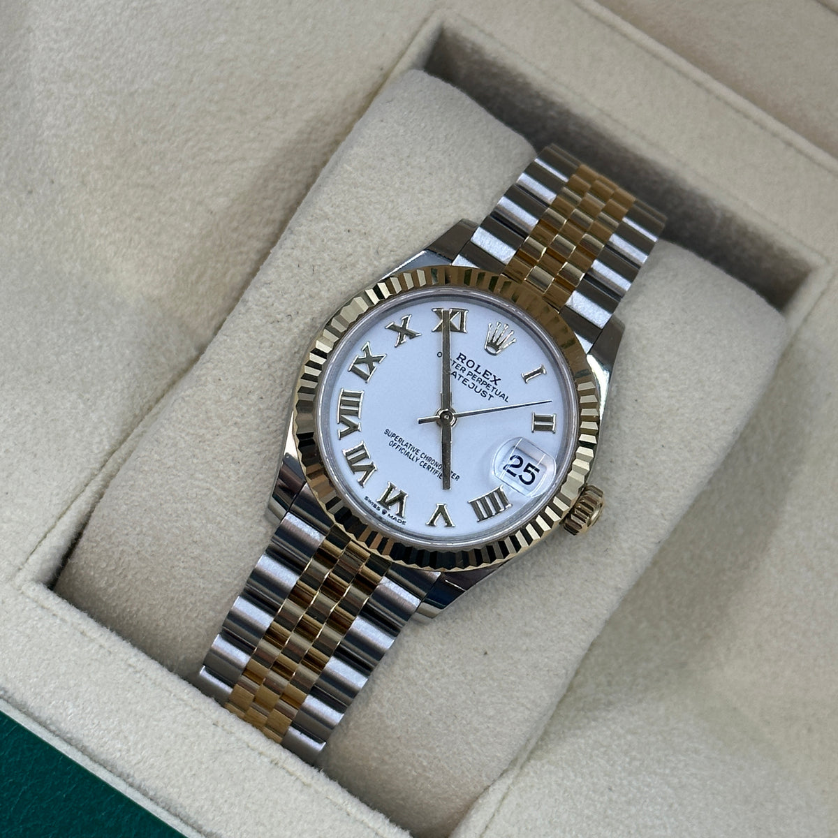 Rolex Datejust 31 278273 White Roman Jubilee 2026