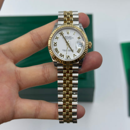 Rolex Datejust 31 278273 White Roman Jubilee 2025