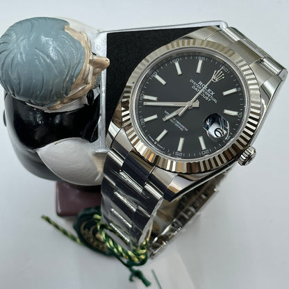 Rolex Datejust 41 126334 Black Index Oyster 2025