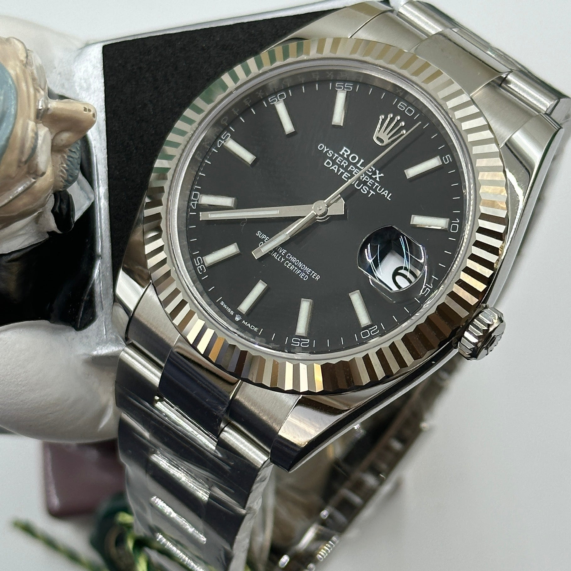 Rolex Datejust 41 126334 Black Index Oyster 2025