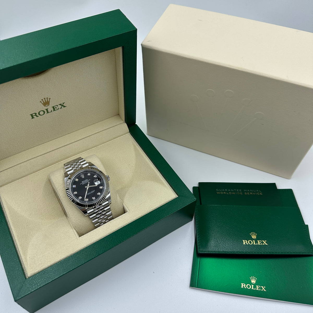 Rolex Datejust 41 126334G Black Jubilee 2025