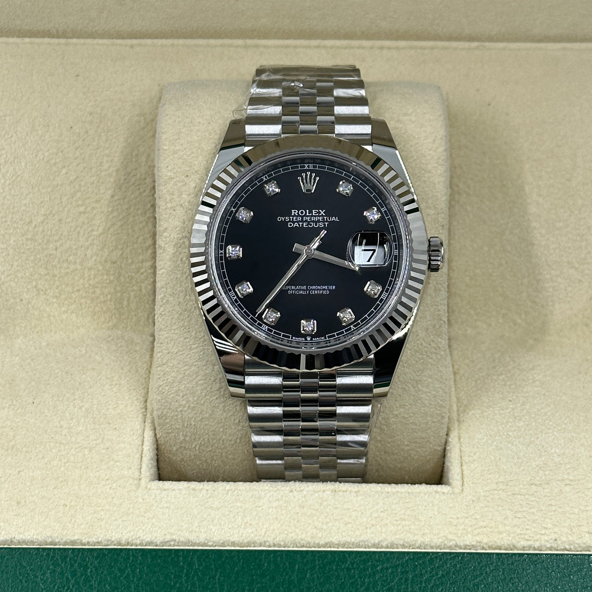Rolex Datejust 41 126334G Black Jubilee 2025