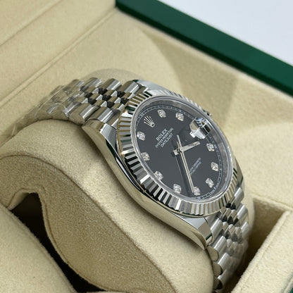 Rolex Datejust 41 126334G Black Jubilee 2025