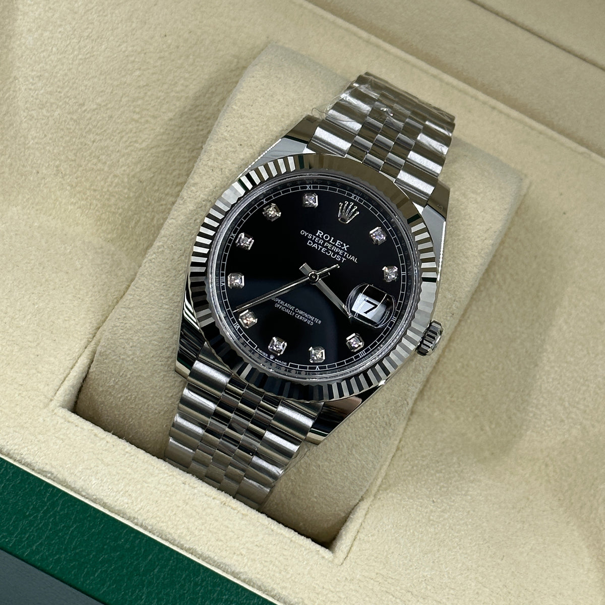 Rolex Datejust 41 126334G Black Jubilee 2025