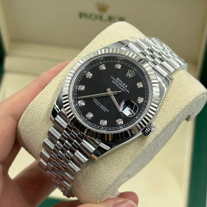 Rolex Datejust 41 126334G Black Jubilee 2025