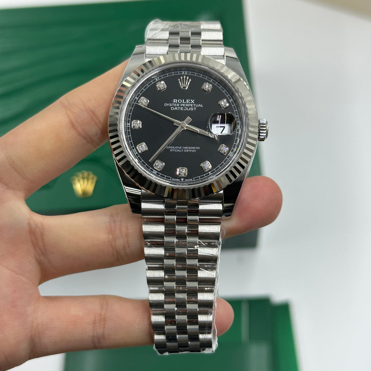 Rolex Datejust 41 126334G Black Jubilee 2025