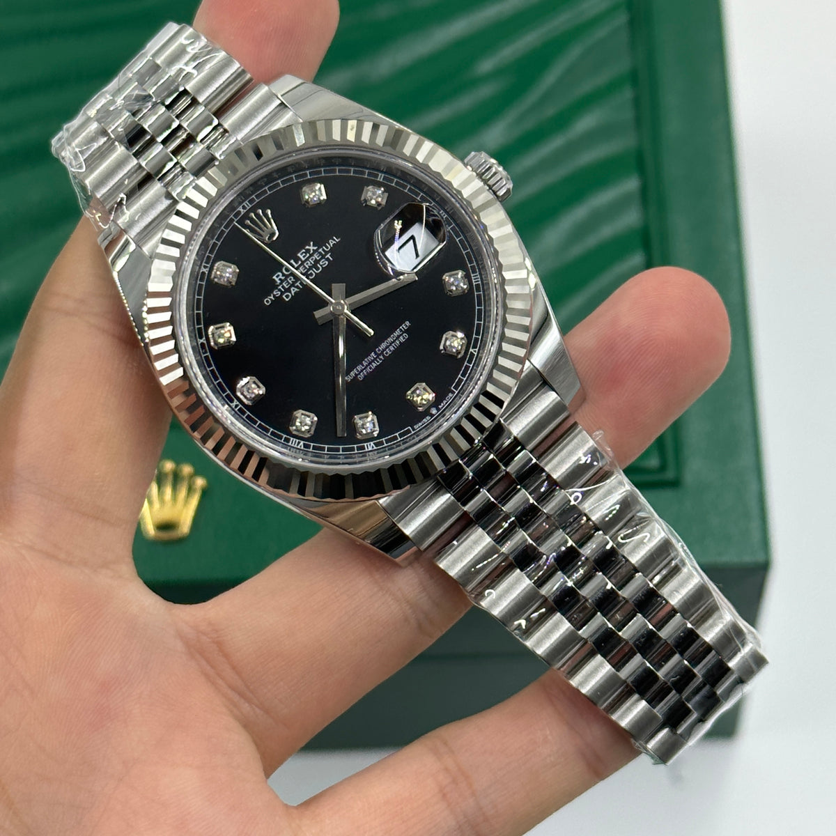 Rolex Datejust 41 126334G Black Jubilee 2026