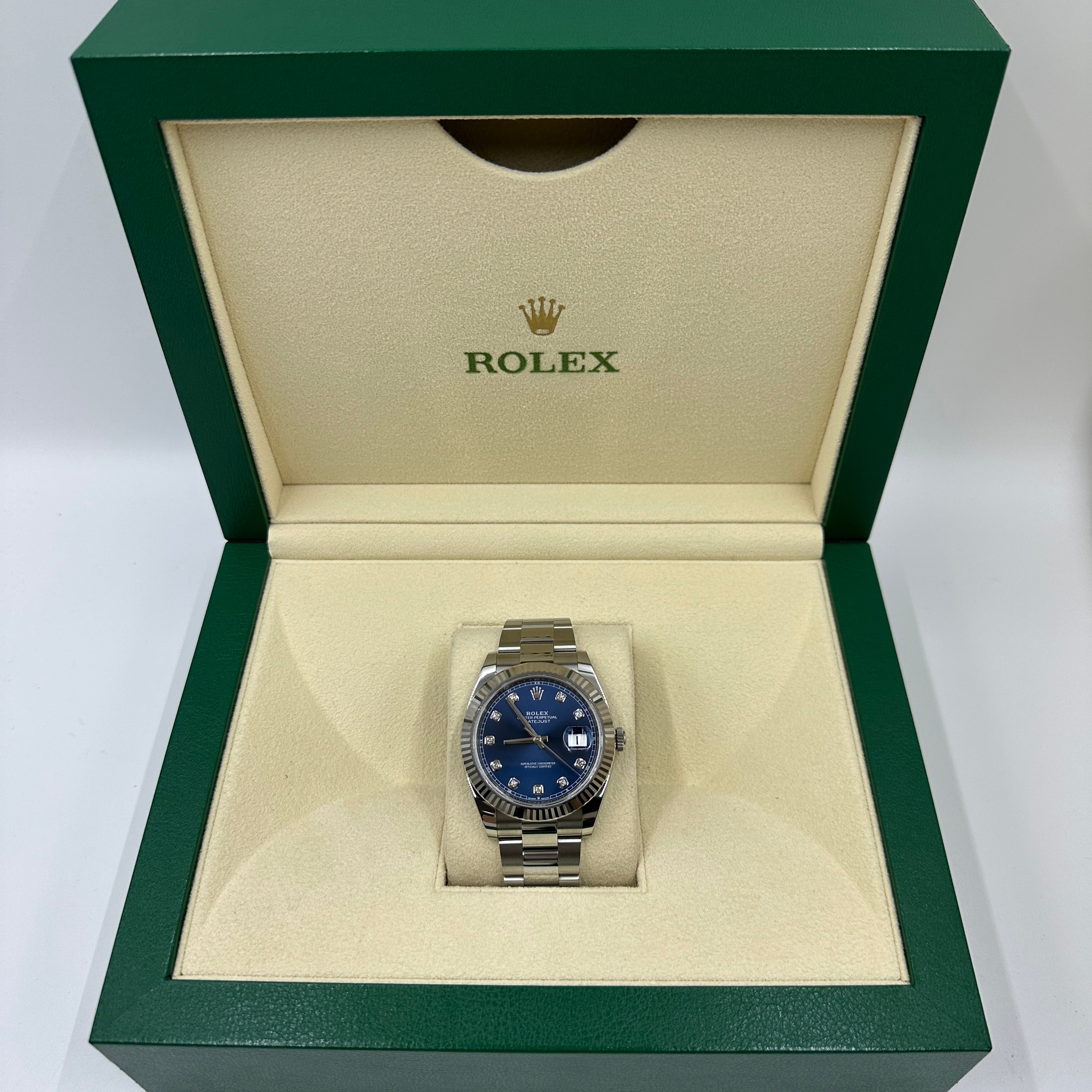 Rolex Datejust 41 126334G Blue Oyster 2024