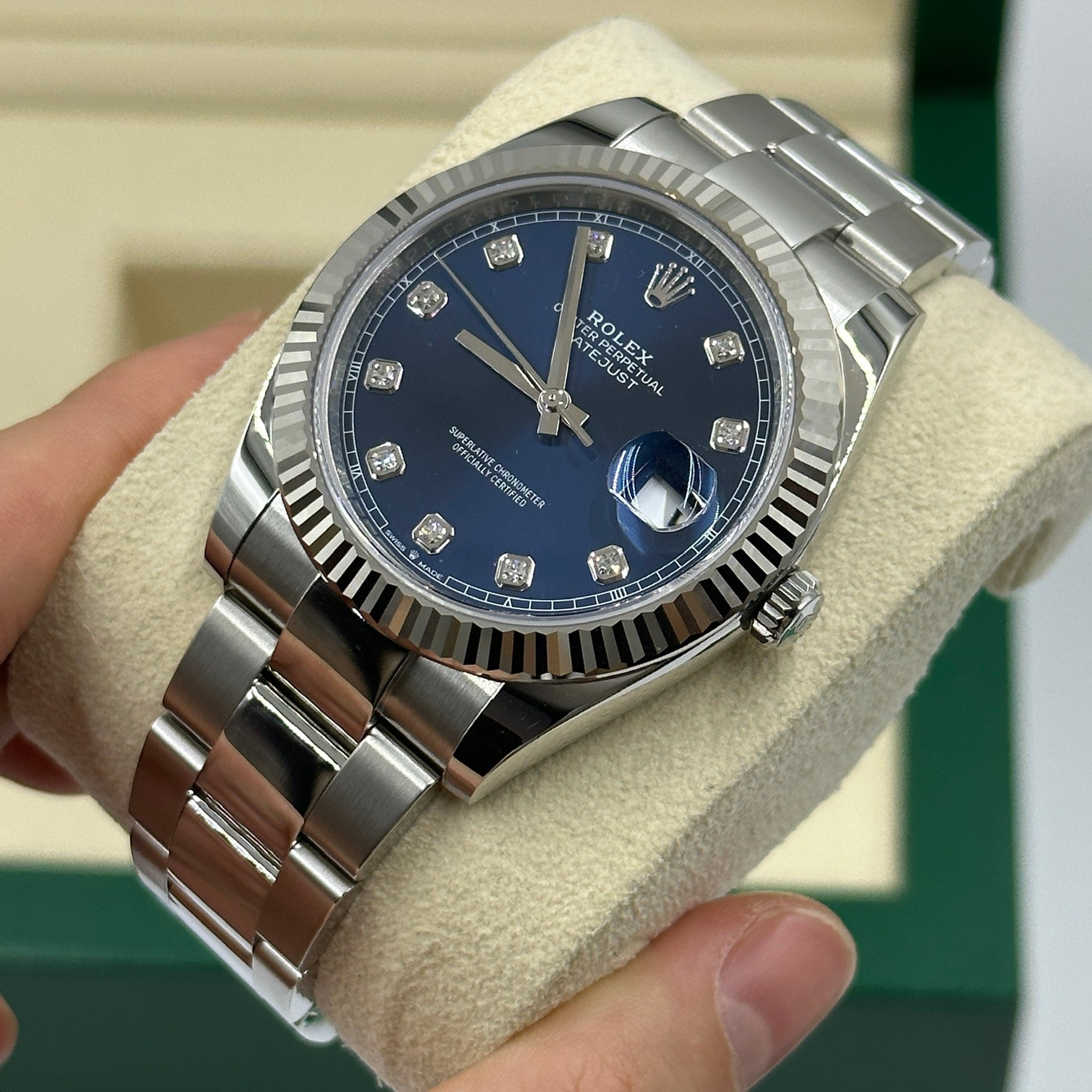 Rolex Datejust 41 126334G Blue Oyster 2024