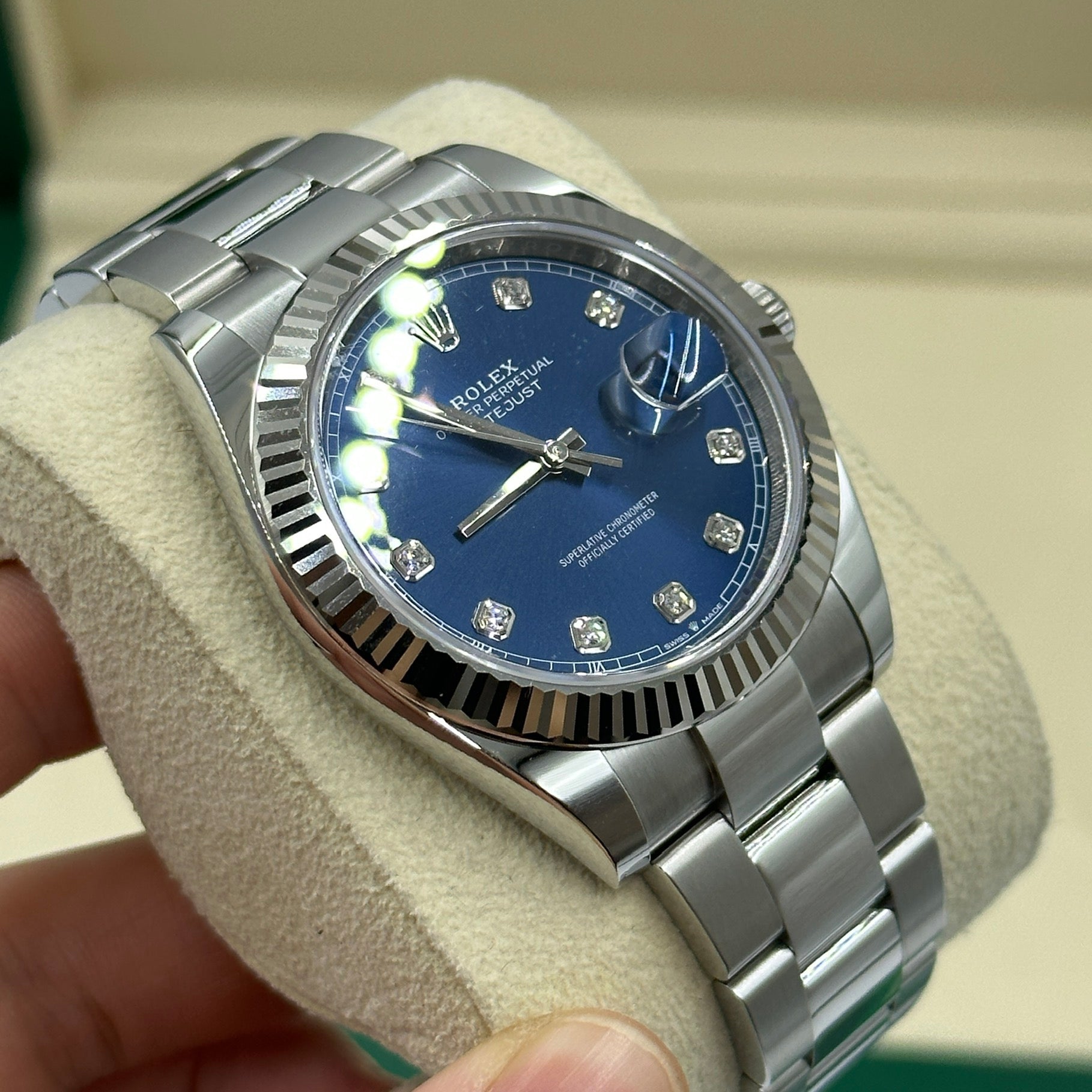 Rolex Datejust 41 126334G Blue Oyster 2024