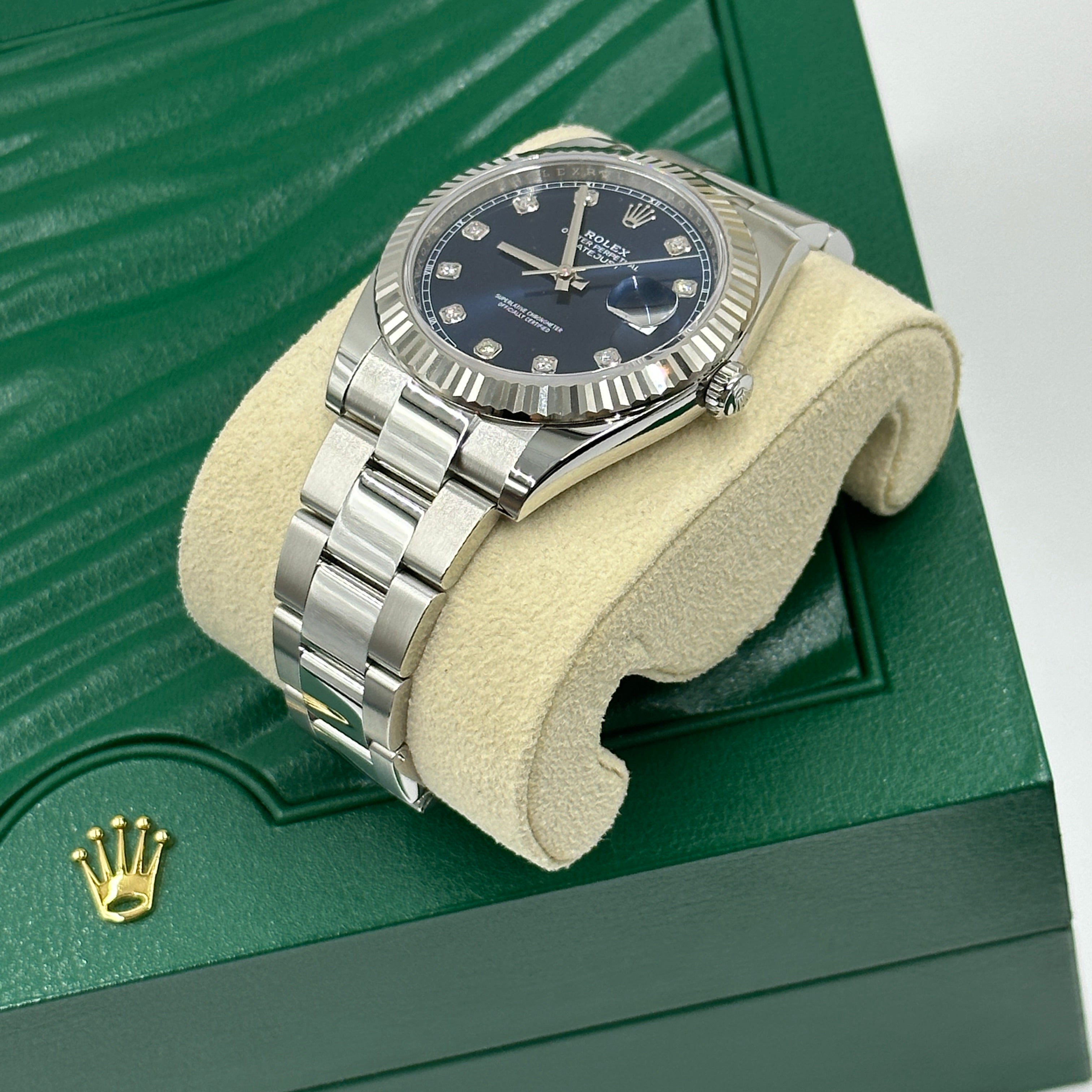 Rolex Datejust 41 126334G Blue Oyster 2024