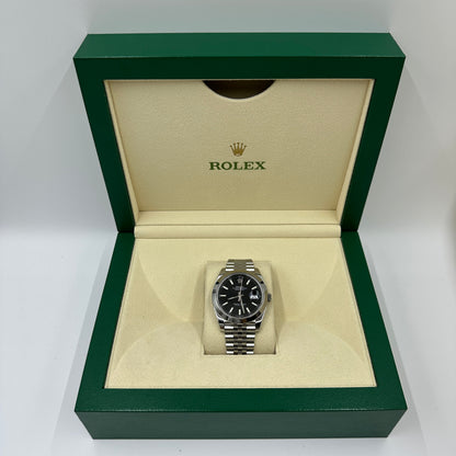Rolex Datejust 41 126300 Black Index Jubilee 2025