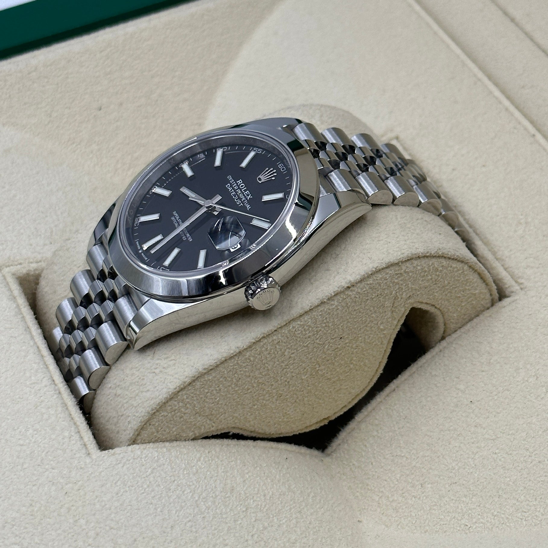 Rolex Datejust 41 126300 Black Index Jubilee 2025