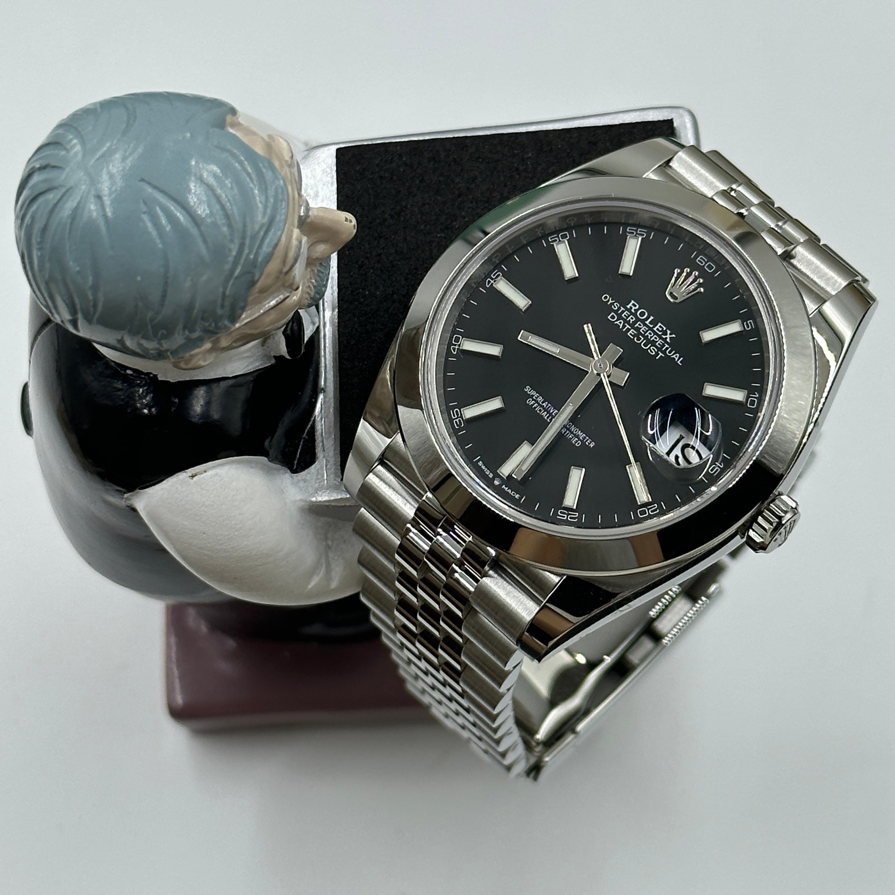 Rolex Datejust 41 126300 Black Index Jubilee 2025