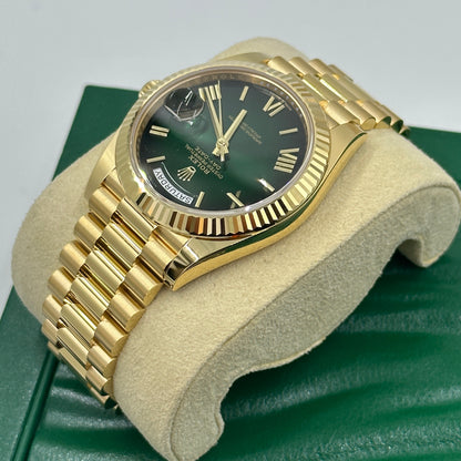 Rolex Day-Date 40 228238 Green Ombré Roman 2025